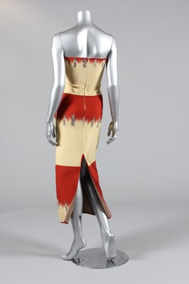Lot 186 - An Herve Leger stretch elastane gown, 1990s,...