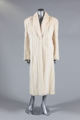 Lot 360 - A Grosvenor white mink coat, late 1970s-early...