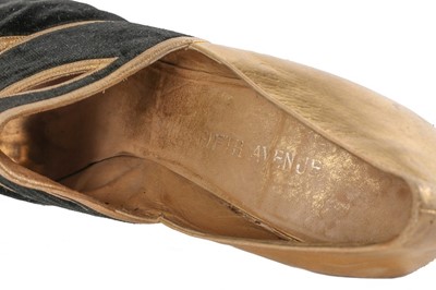 Lot 120 - A pair of Saks 'Masquerade' shoes, after André...