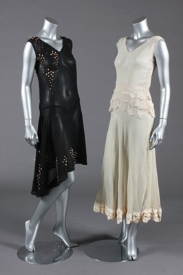 Lot 391 - A group of day and evening wear, 1920s-30s,...