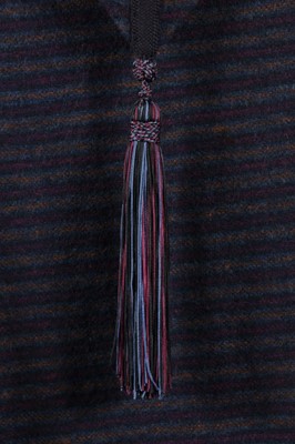 Lot 428 - An Yves Saint Laurent Rive Gauche striped blue...