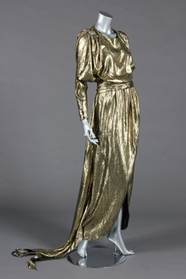 Lot 432 - A Valentino boutique cloth of gold 'goddess'...