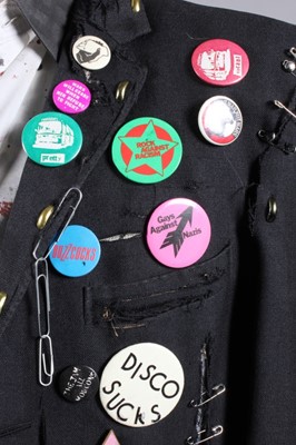Lot 30 - A home-made punk ensemble, circa 1979,...