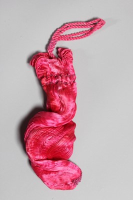 Lot 66 - A fine Patricia Lester shocking pink `Delphos'...