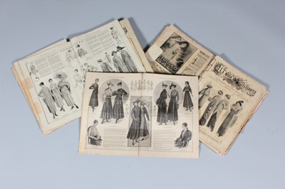 Lot 385 - La Moda Elegante - illustrated fashion...