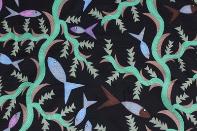 Lot 70 - Scottie Wilson for Ascher printed silk square,...