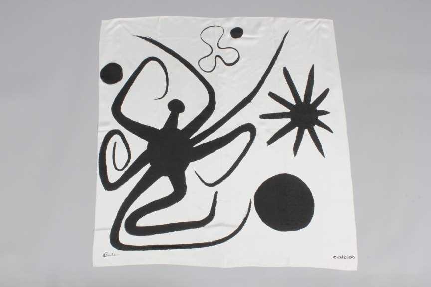 Lot 71 - Alexander Calder for Ascher 'La Mer' printed...