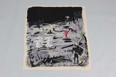 Lot 77 - Jean Denis Malcles for Ascher 'Nocturne'...