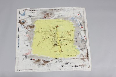 Lot 79 - Zao Wou for Ascher printed silk square,...