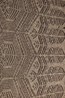 Lot 203 - A Shetland wedding ring shawl, early 20th...