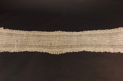 Lot 203 - A Shetland wedding ring shawl, early 20th...