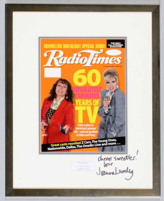 Lot 1 - The Absolutely Fabulous Joanna Lumley Auction -...