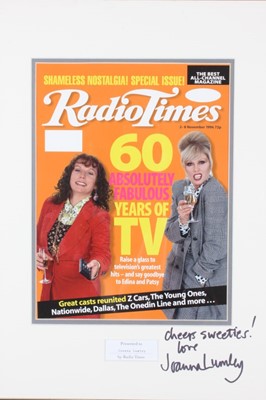 Lot 1 - The Absolutely Fabulous Joanna Lumley Auction -...