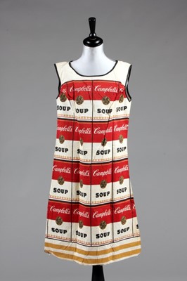 Lot 136 - A Campbell's 'Souper' dress, American, 1968,...