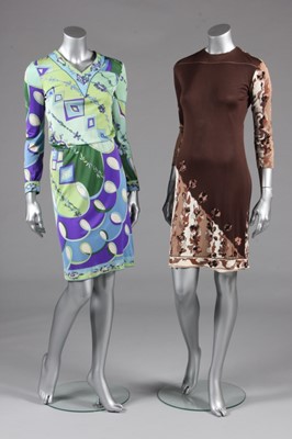 Lot 145 - Three Pucci printed silk jersey dresses, late...