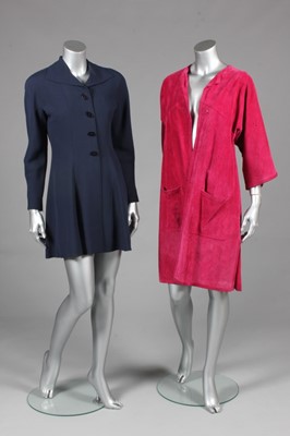 Lot 163 - Jean Muir coats and jackets, late 1970s-early...