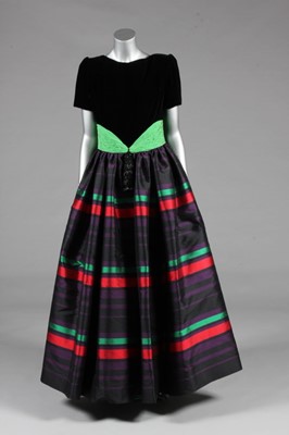 Lot 258 - A Valentino ball gown, early 1980s, labelled...