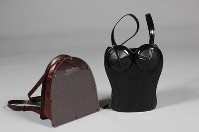 Lot 34 - A Jean Paul Gaultier corset-shaped back-pack,...