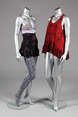 Lot 220 - A Body Map 'red and black cotton babydoll'...