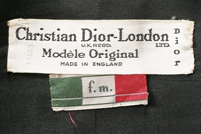 Lot 27 - A Christian Dior London checked tweed ensemble,...