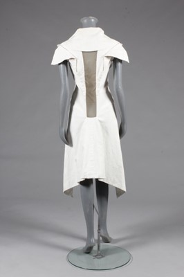 Lot 274 - An Alexander McQueen white matelassé cotton...