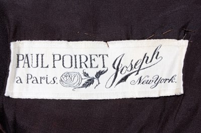 Lot 67 - A Paul Poiret dinner gown, circa 1918-20,...