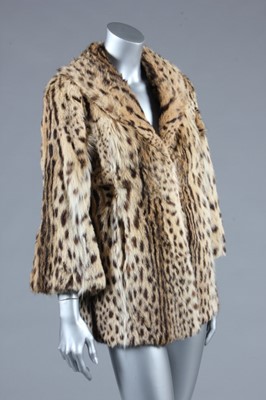 Lot 94 - An ocelot jacket, late 1940s, with three...