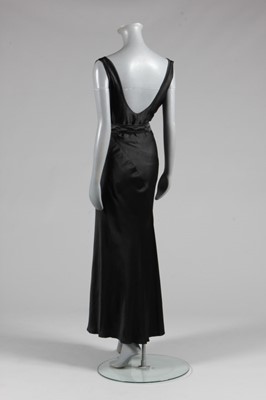 Lot 79 - An Alfred Lenief couture bias cut evening gown...