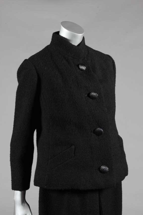 Lot 152 - A Pierre Cardin fur-lined suit, 1960s,