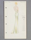 Lot 253 - Lucien Lelong fashion designs, evening gowns,...