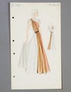 Lot 248 - Lucien Lelong fashion designs, evening gowns,...