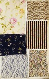 Lot 134 - Printed cottons, wools, flannels, 1894-96,...
