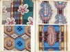 Lot 129 - A good printed cottons book, mainly Alsatian...