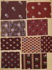 Lot 157 - A fine and large printed cottons book, dated...