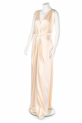 Lot 144 - A fine Yves Saint Laurent couture oyster satin...