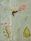 Lot 346 - An embroidered apron panel, English in...