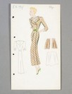 Lot 244 - Lucien Lelong fashion designs, coats, summer...