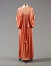 Lot 429 - A Bill Gibb peach silk jersey two piece...