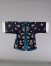 Lot 232 - An embroidered informal robe, Chinese, late...