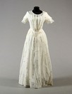 Lot 374 - Four early 1840s summer/muslin gowns, one...