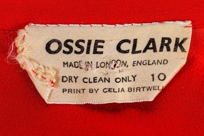 Lot 129 - An Ossie Clark 'Bridget' dress, circa 1973,...