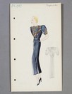 Lot 250 - Lucien Lelong fashion designs, gowns, Summer...