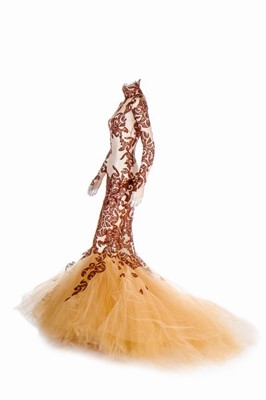 Lot 231 - A Jean-Louis Scherrer by Stephane Rolland nude-...