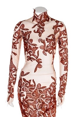 Lot 231 - A Jean-Louis Scherrer by Stephane Rolland nude-...