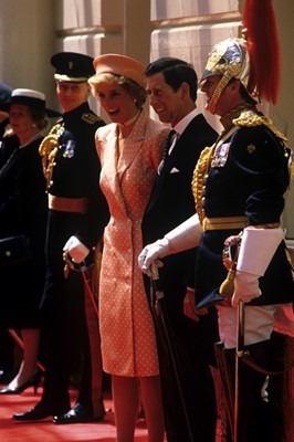 Lot 22 - Princess Diana's Catherine Walker printed...