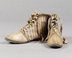 Lot 288 - A pair of ladies ankle boots, circa 1815,...