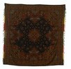 Lot 302 - A rare Chinoiserie square shawl, French, circa...