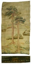 Lot 114 - A large Alexander Fisher embroidered hanging,...