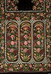 Lot 80 - Two embroidered Delhi stoles, Indian, mid 19th...