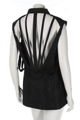 Lot 172 - A Jean Paul Gaultier tuxedo 'cage' jacket,...